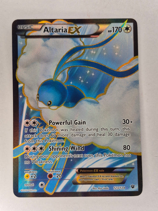 Altaria EX 123/124 Ultra Rare XY Fates Collide Pokemon LP