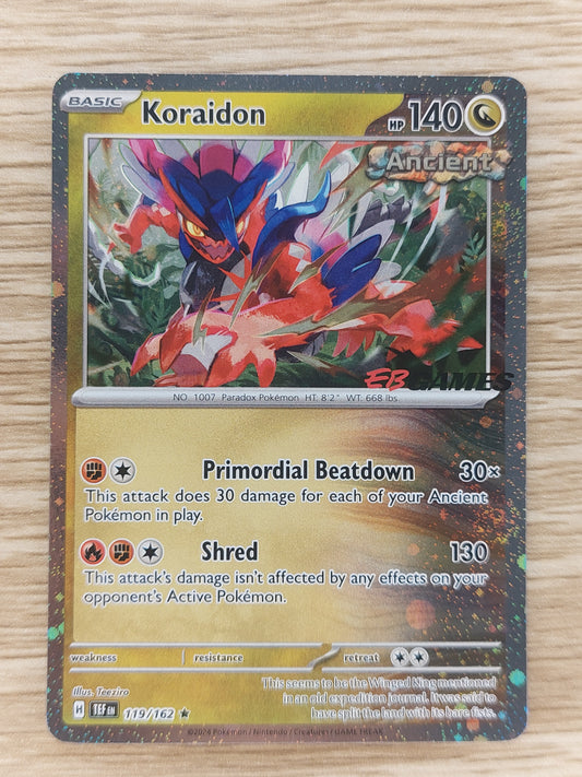 Pokemon 2024 Koraidon EB Games Promo 119/162