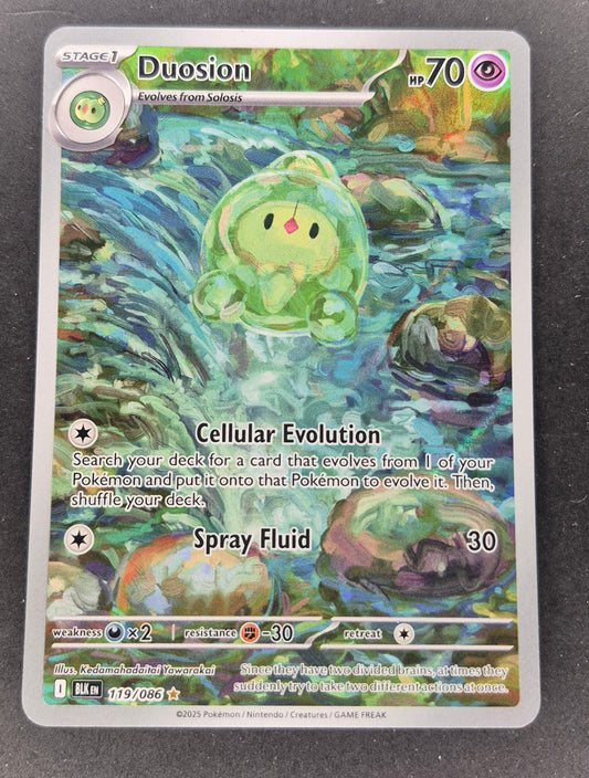 Duosion - 119/086 - Illustration Rare - Black Bolt BLK - NM/M - Pokemon