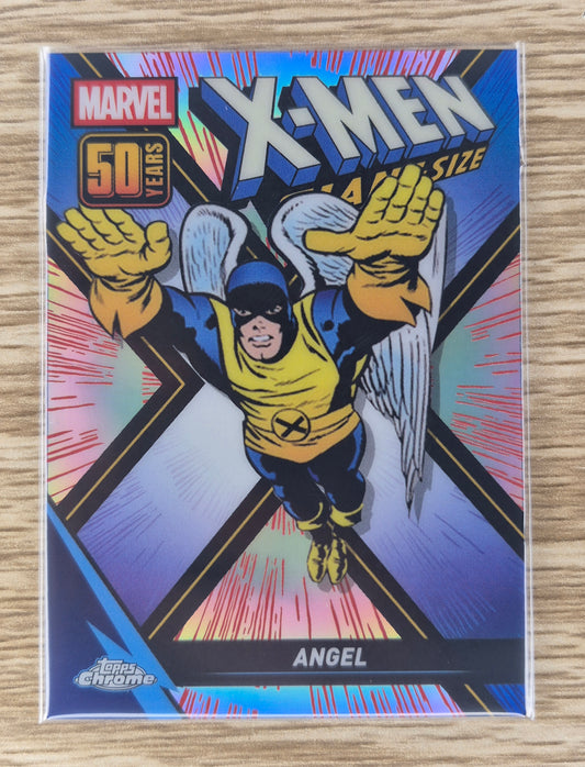 2025 Topps Chrome Marvel - X-MEN GIANT SIZE Anniversary XM-3l7 ANGEL  NR MT