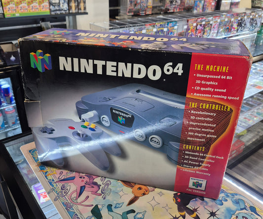 Nintendo N64 Console Boxed Complete VGC Tested