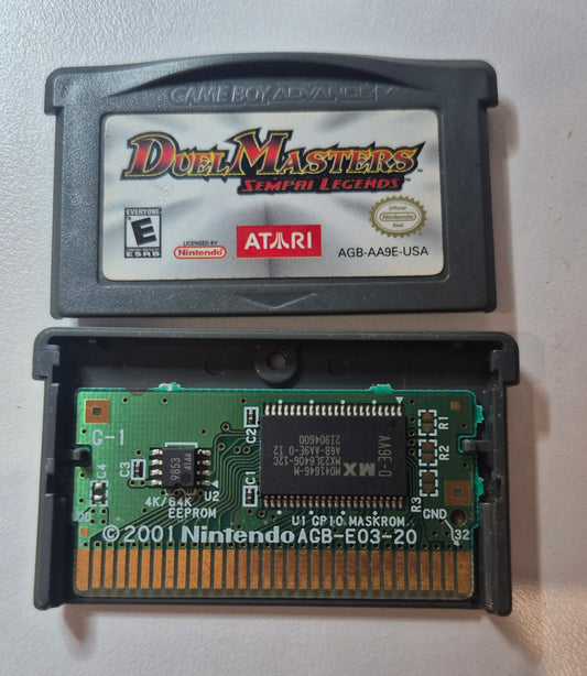Duel Masters Sempai Legends - Nintendo Gameboy Advance (GBA) Cartridge *NTSC* Tested