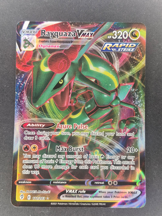 Rayquaza VMAX 111/203 - Evolving Skies Pokemon TCG Ultra Rare 2021 - NM
