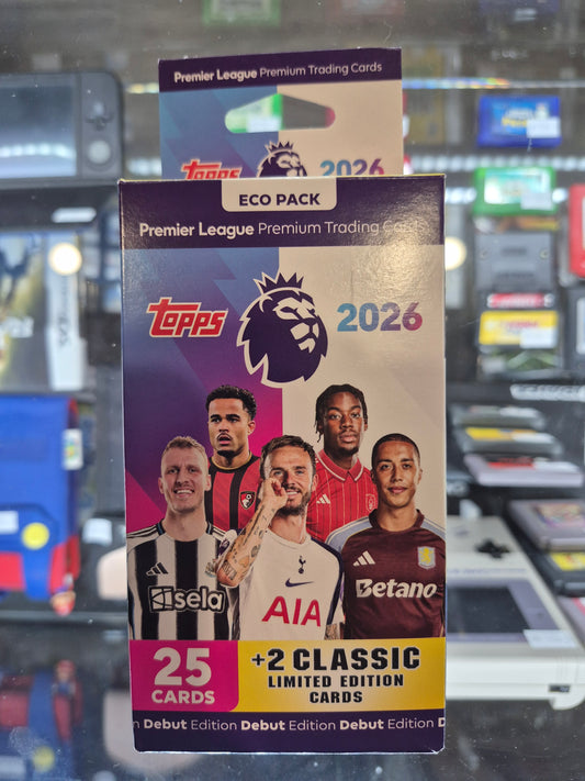 2026 Topps Premier League Debut Edition Eco Pack(25 cards)