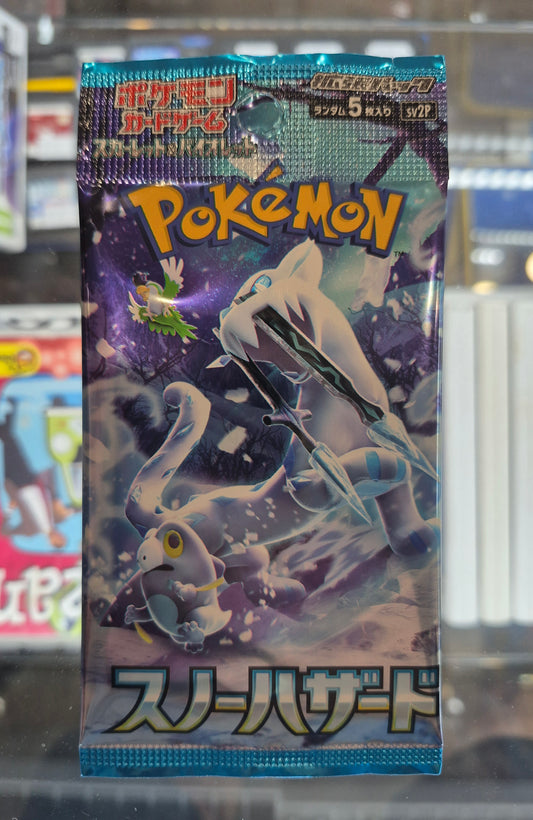 Japanese Pokemon SV2P Snow Hazard Booster Pack