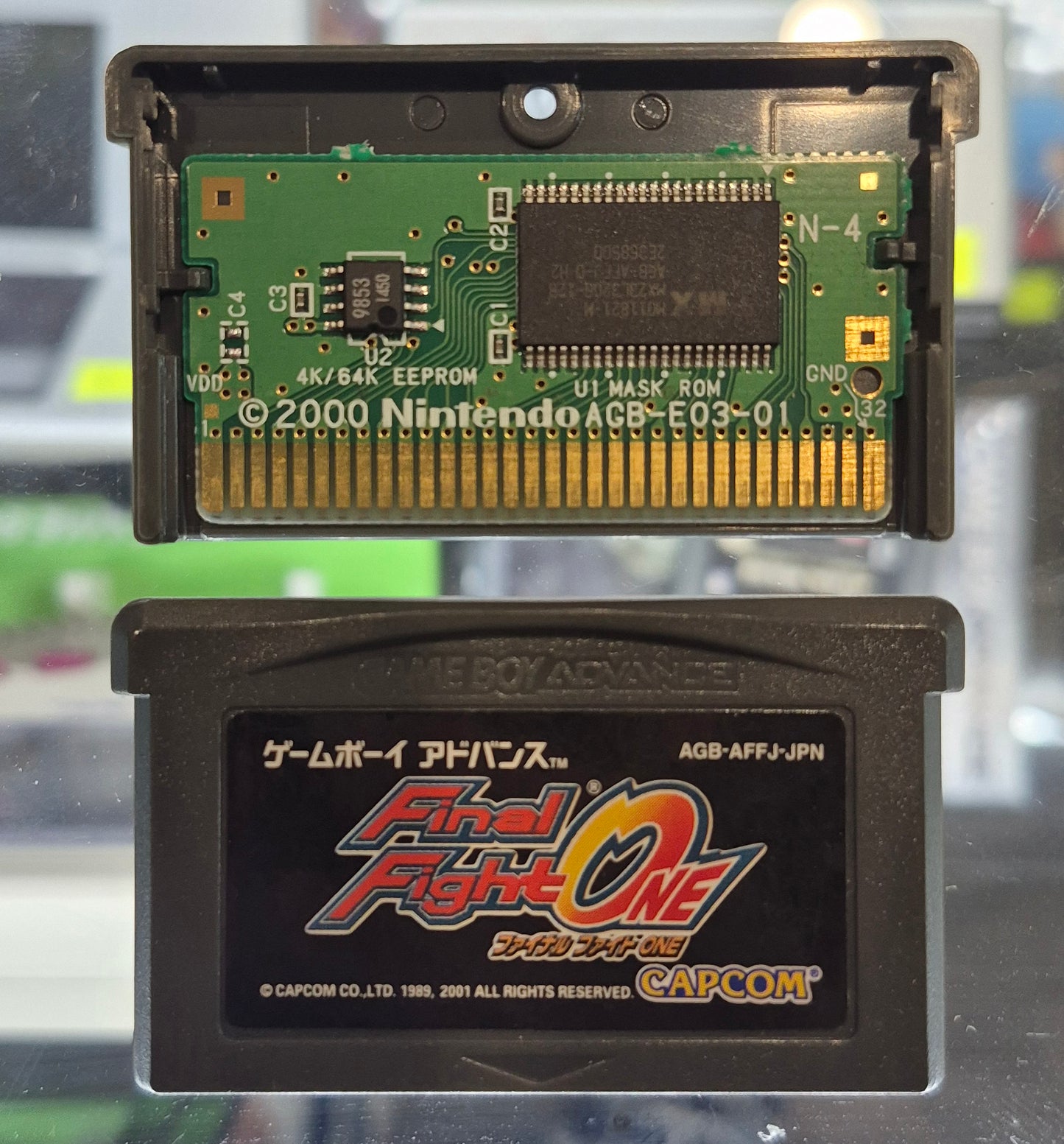 Final Fight One GameBoy Advance GBA Capcom Used Japan Boxed Manual Tested 2001
