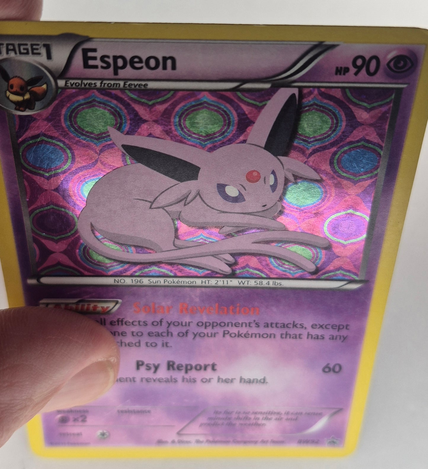 Espeon BW92 - Black & White Promo Holo Pokemon TCG LP