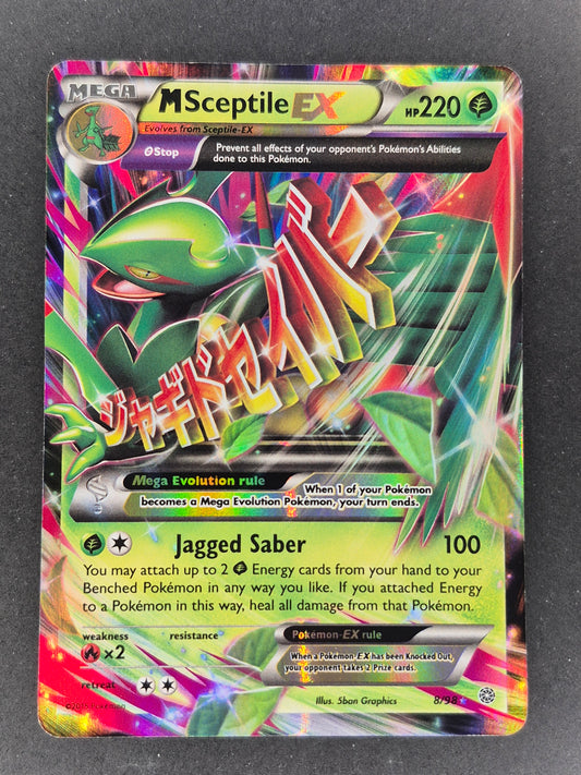 M Sceptile EX 8/98 - XY Ancient Origins Ultra Rare Pokemon TCG LP