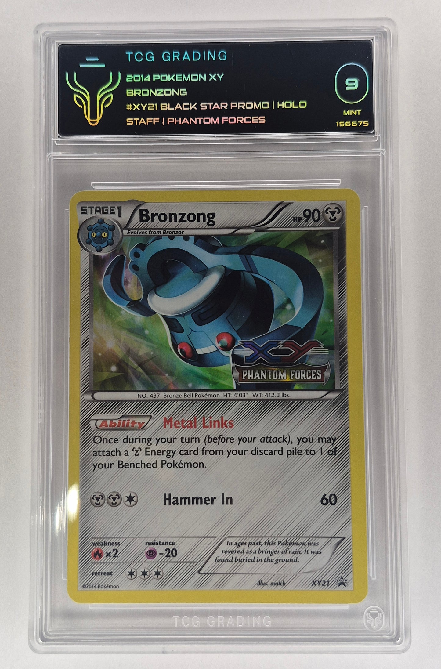 2014 Pokémon XY Phantom Forces Stamped Promo XY21 TCG 9