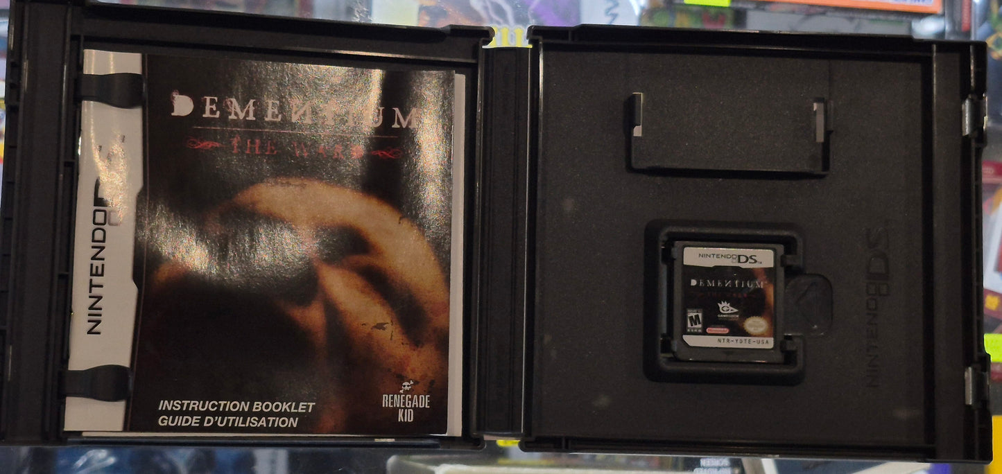 Dementium: The Ward (Nintendo DS, 2007) CIB, Tested, Authentic C.I.B Rare USA Version