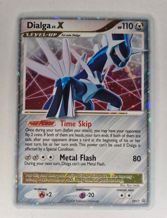 Pokémon TCG Dialga LV.X Holo Rare Diamond & Pearl LP