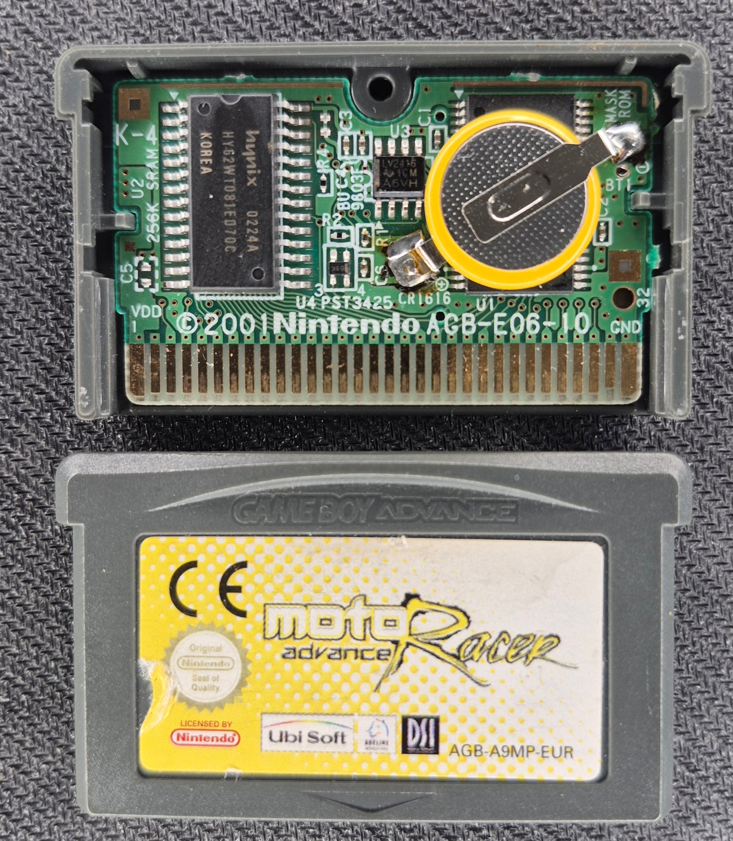 GAME BOY ADVANCE  MOTO RACER ADVANCE GAMEBOY AGB - EUR Boxed,New Save Battery