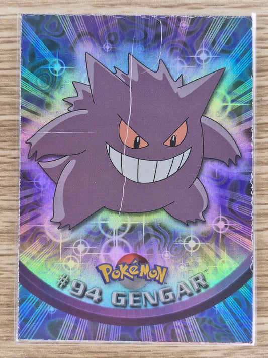 2000 Topps Pokémon Blue Label #94 Gengar Holo MP