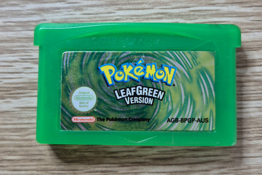 Pokemon Game Boy Advance LEAF Green Version AUS PAL Tested & Cleaned