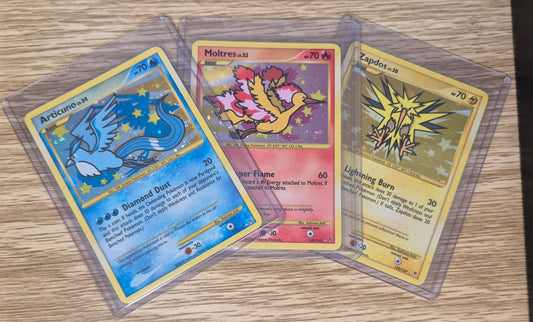 2009 Pokemon Legendary Bird Set 🔥 Articuno 148/147 Zapdos 150/147 Moltres 149/147 ✨️ (NM)