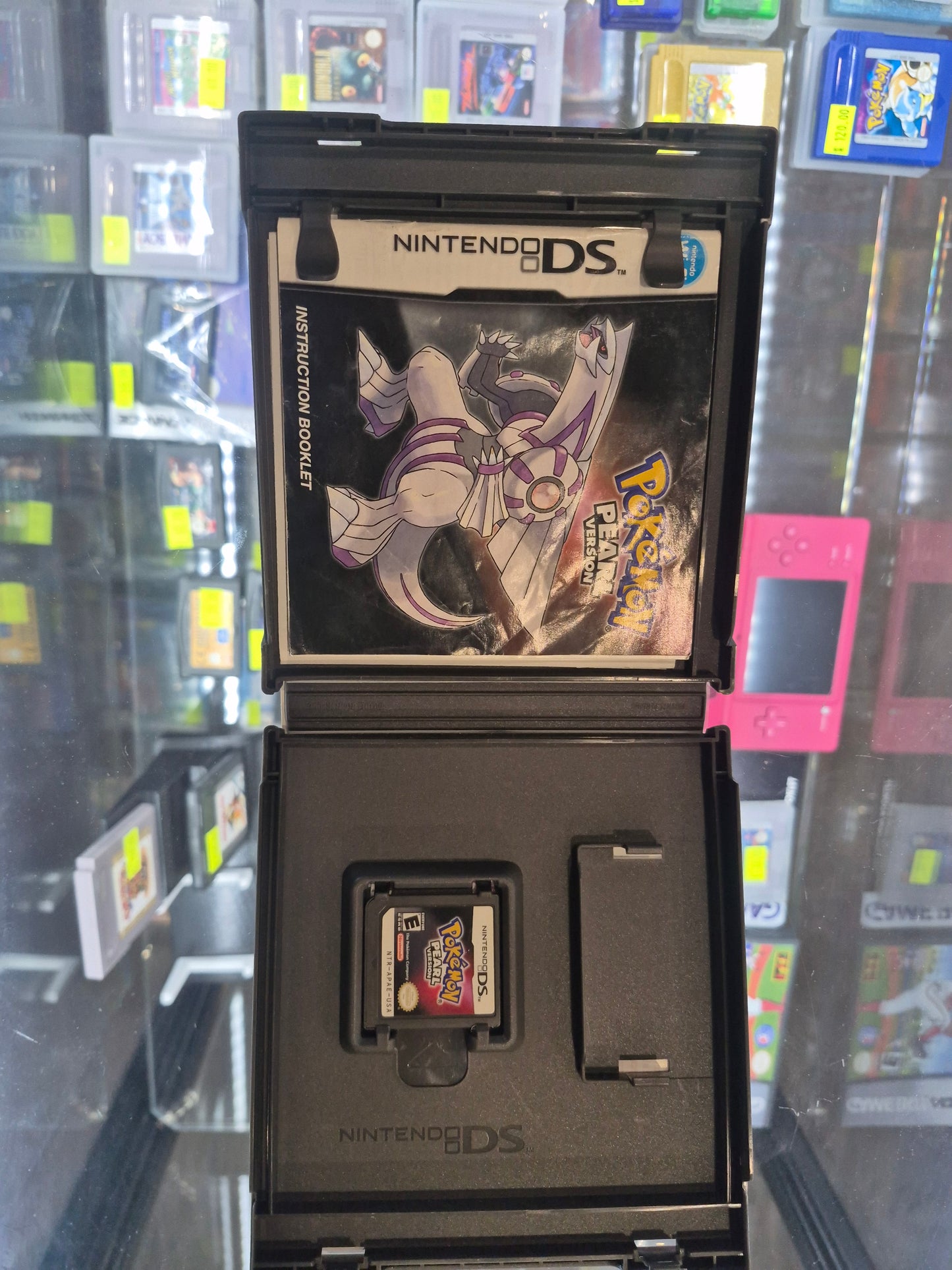 2007 Nintendo DS Pokémon Pearl Version USA .C.I.B Tested GC