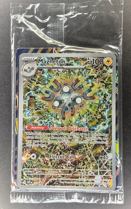 Magneton Black Star Promo SVP 159 2024 Surging Sparks Pokemon Sealed