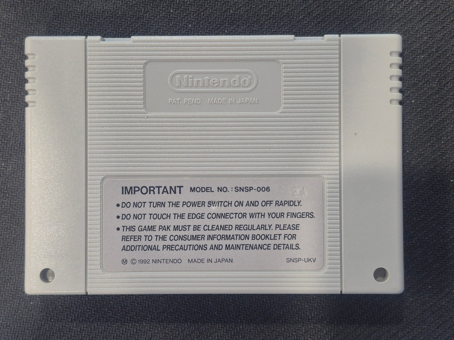 Secret of Mana - Super Nintendo / SNES Game - PAL - Extremely Rare New Save Battery
