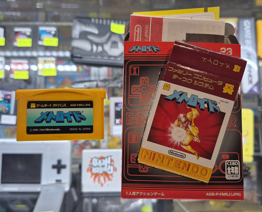 METROID Japanese Famicom Mini Gameboy Advance Nintendo C.I.B Tested