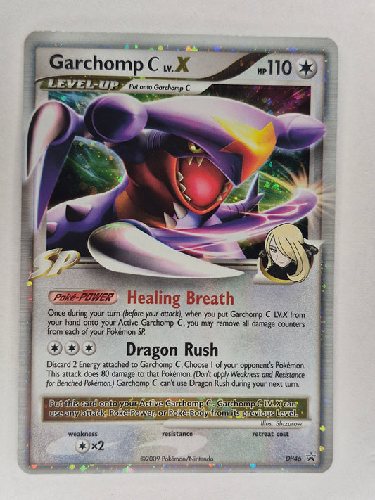 Pokémon TCG Garchomp C LV.X DP46 Holo Diamond and Pearl Promo LP