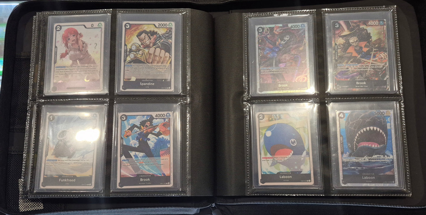 2024 One-Piece EB-01 Master Set inc,Tony,Tony Chopper Manga PSA 10 - Top Loader Binder.