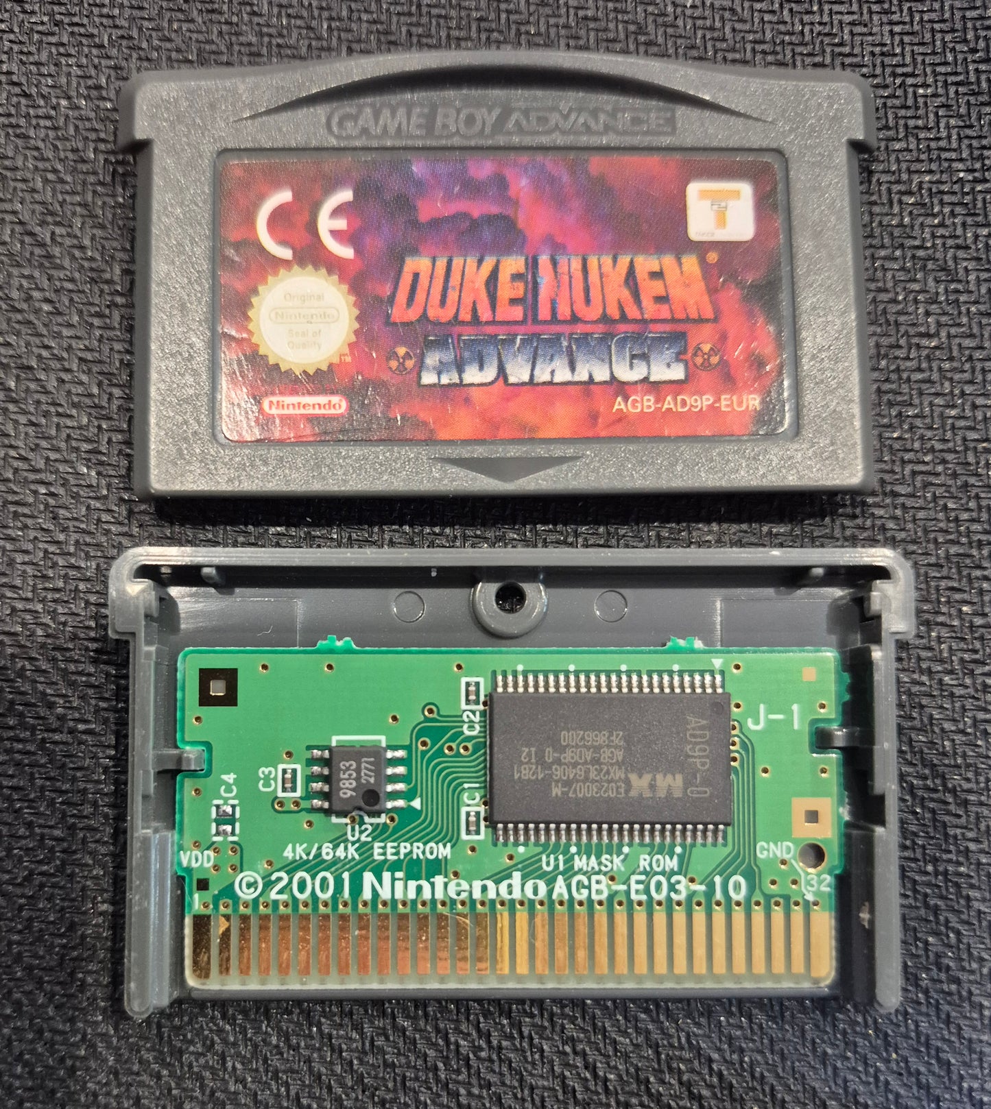 Duke Nukem Advance (Nintendo Game Boy Advance, 2002) - boxed w/ Manual # Tested EUR