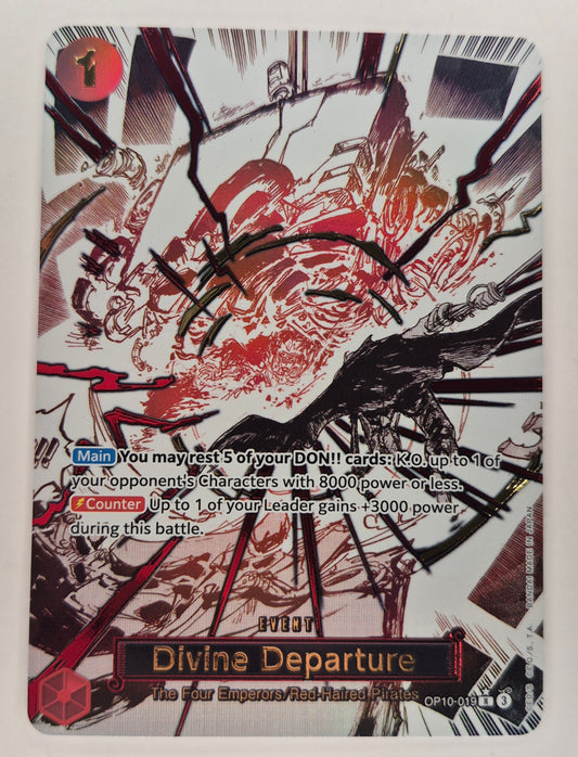 Divine Departure OP10-019 (Parallel) Royal Blood One Piece NM