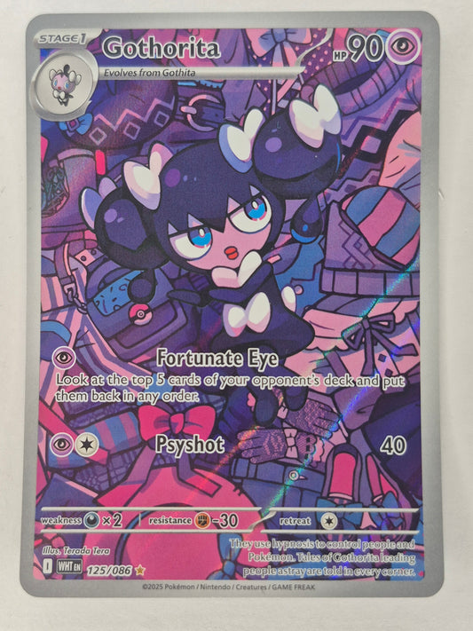 Gothorita - 125/086 - Illustration Rare - White Flare - Pokemon Card - NM