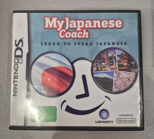 Nintendo DS MY Japanese Coach CIB Tested
