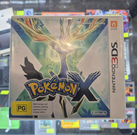 Pokemon X - Case and Game Included - Nintendo 3DS - AUS PAL