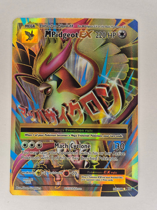 M Pidgeot EX (Full Art) 105/108 - XY Evolutions - Pokemon NM