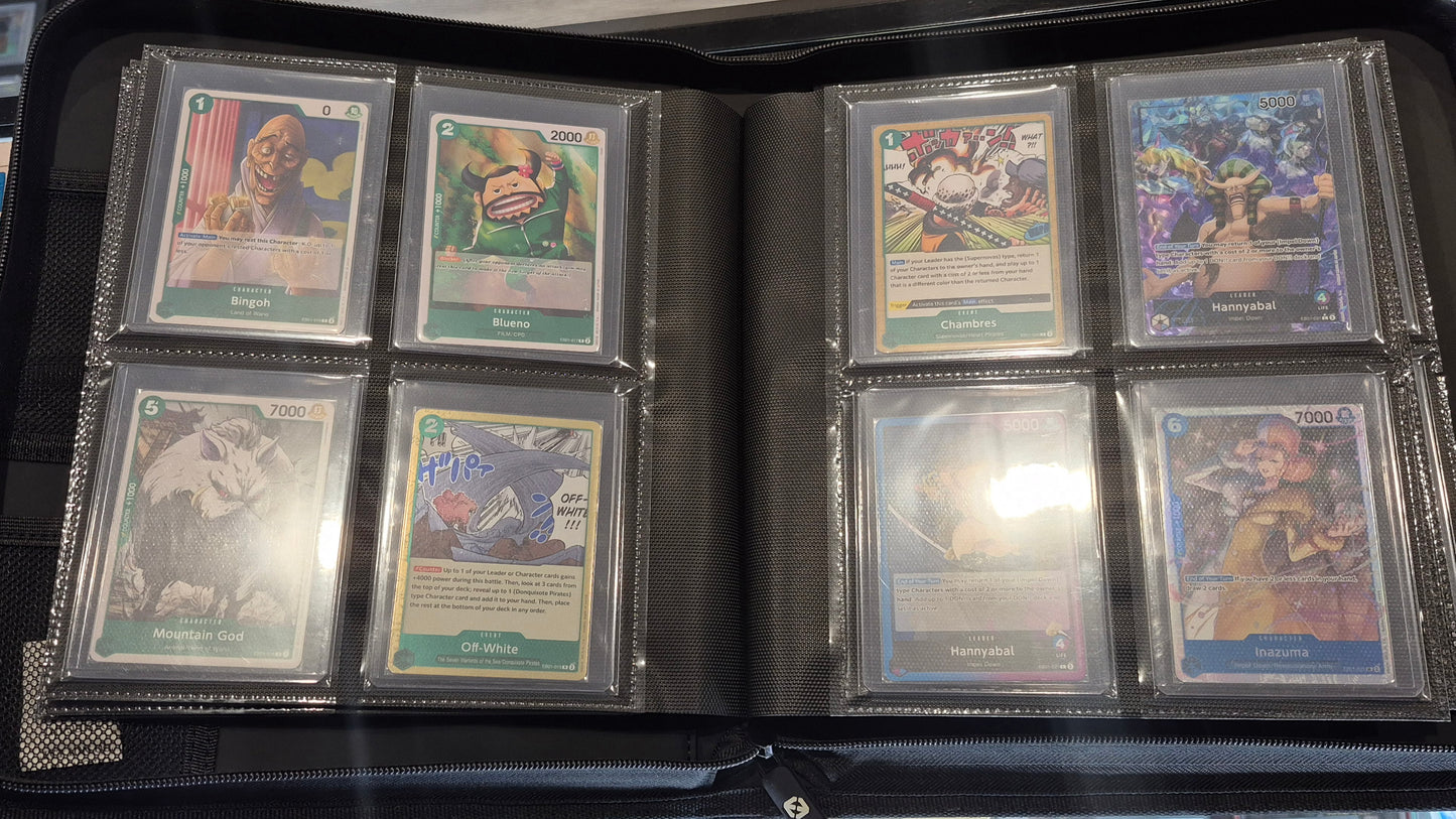 2024 One-Piece EB-01 Master Set inc,Tony,Tony Chopper Manga PSA 10 - Top Loader Binder.