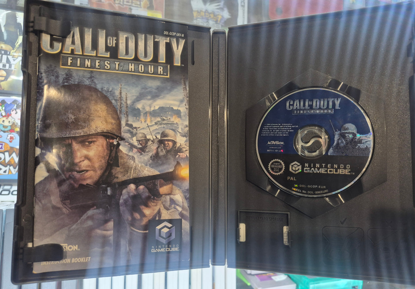 Call of Duty Finest Hour Nintendo Gamecube CIB with manual PAL
