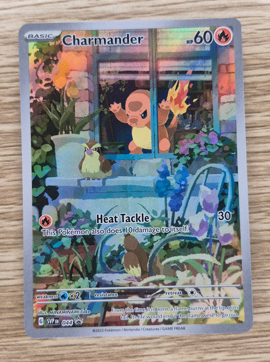 2023 Obsidian Flames SVP044 Charmander ETB Promo LP