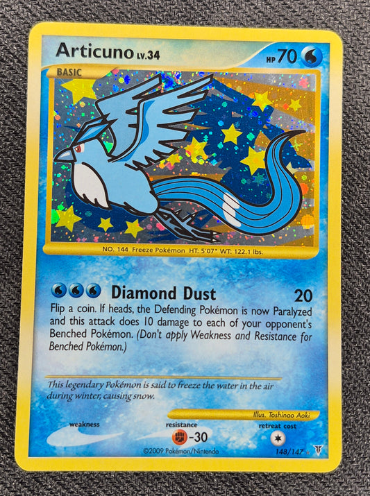 2009 Articuno LV.34   148/147 Pokemon TCG Card Supreme Victors Secret Rare NM/LP