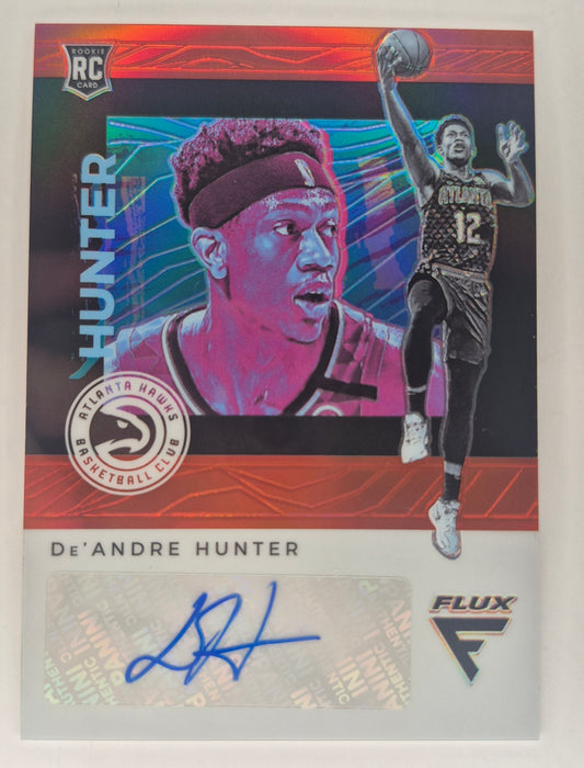 2019-20 Panini Chronicles - Flux Rookie Auto Red Deandre Hunter 🔥🔥
