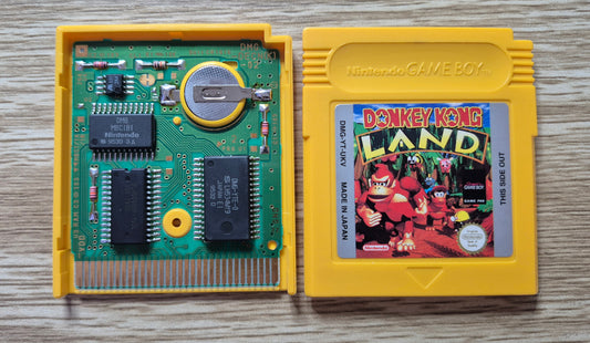 Nintendo Gameboy Donkey Kong Land UKV NEW Save Battery