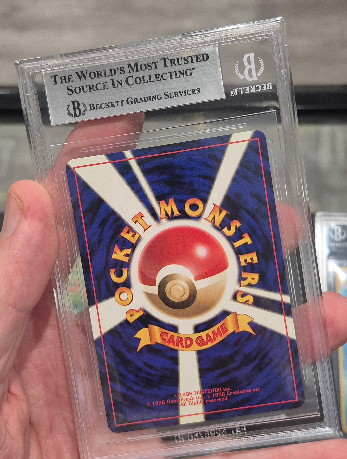 1996 Japanese Pokemon Base Set Venusaur/Charizard/Blastoise  BGS 8.5 SET(#3,#6,#9)