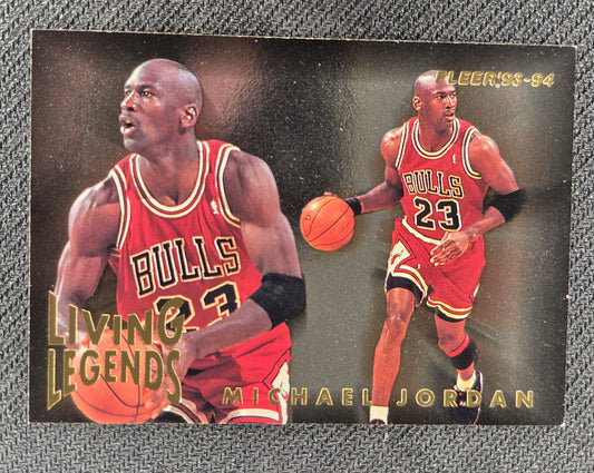 1993-94 Fleer  MICHAEL JORDAN Living Legends Chicago Bulls Vintage LP
