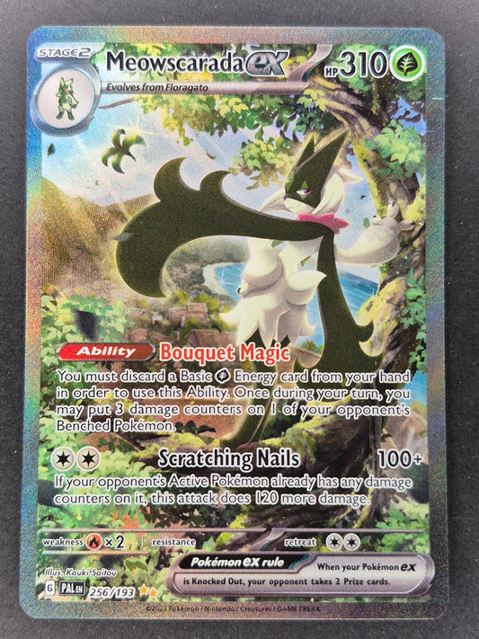 Pokémon TCG - Meowscarada EX - Paldea Evolved 256/193 Special Illustration Rare NM