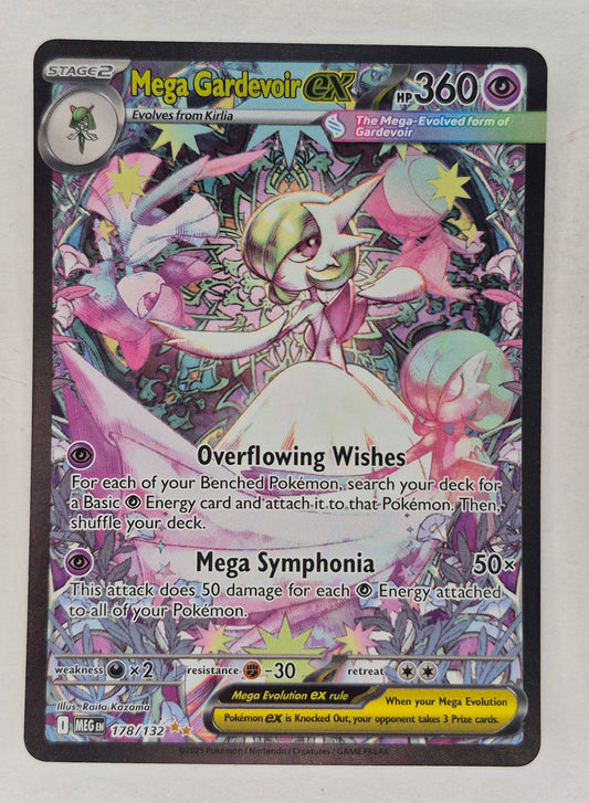 Mega Gardevoir ex 178/132 Mega Evolution Pokemon Near Mint