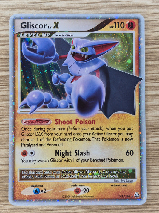 Gliscor LV. X 141/146 - Legends Awakened Holo Rare POKEMON LP