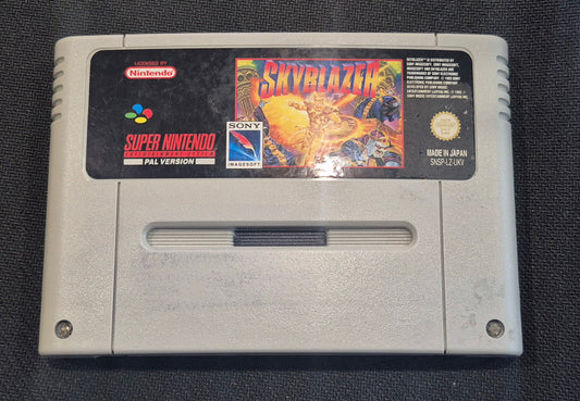 1993 Nintendo SNES SKYBLAZER Made in Japan Tested & Cleaned