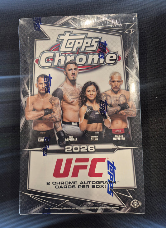 2026 Topps Chrome UFC Hobby Box