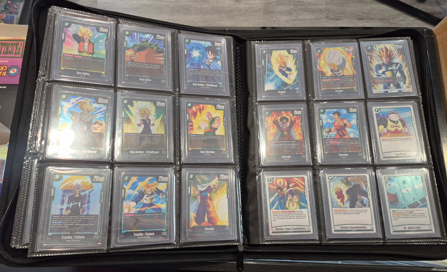 2024 DBS FUSION WORLD FB01 MASTER SET Inc Son Goku PSA 10 Chase(163 cards)