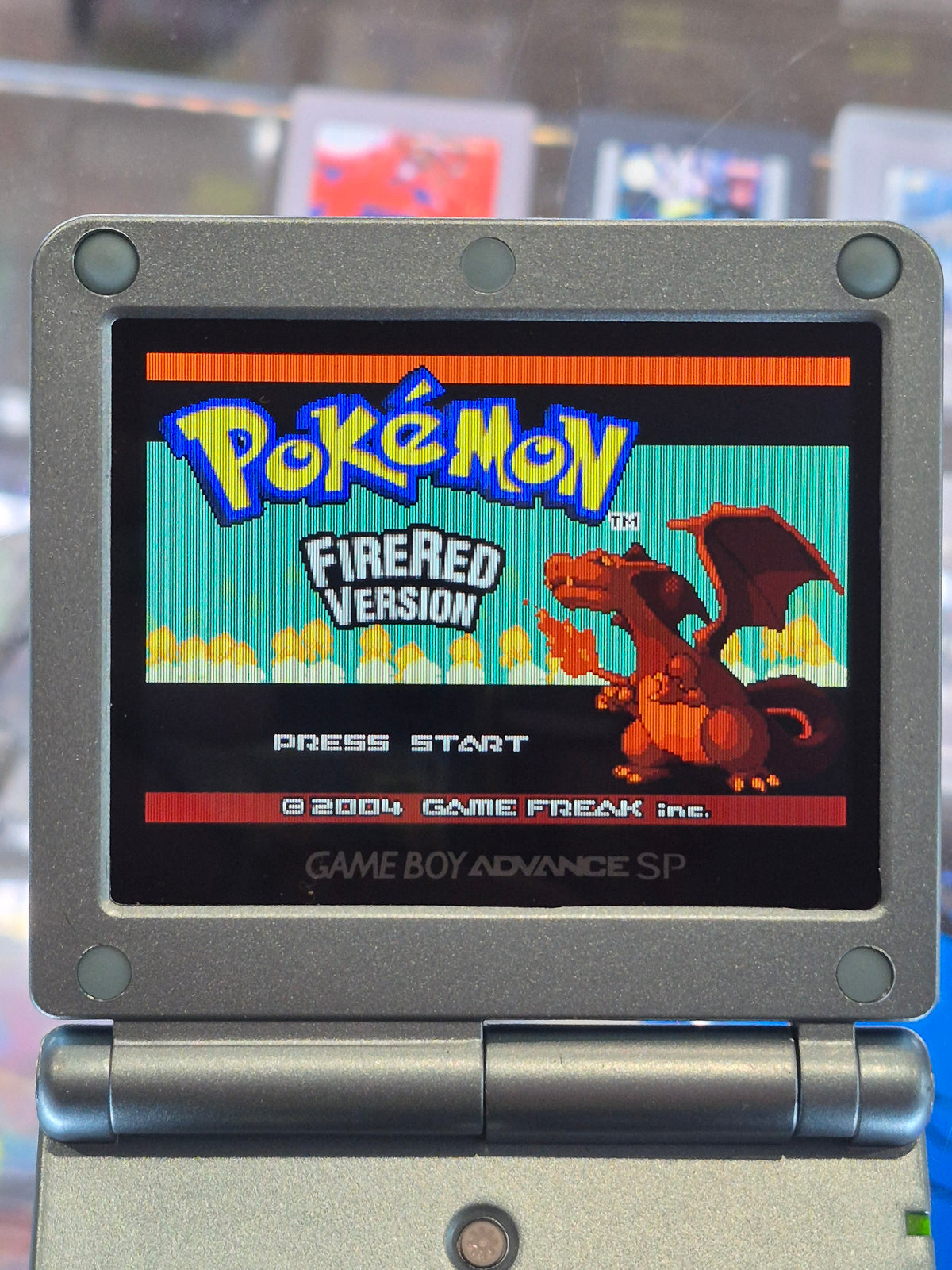 Pokemon Game Boy Advance Fire Red Version AUS PAL Tested (sml dint in cart)