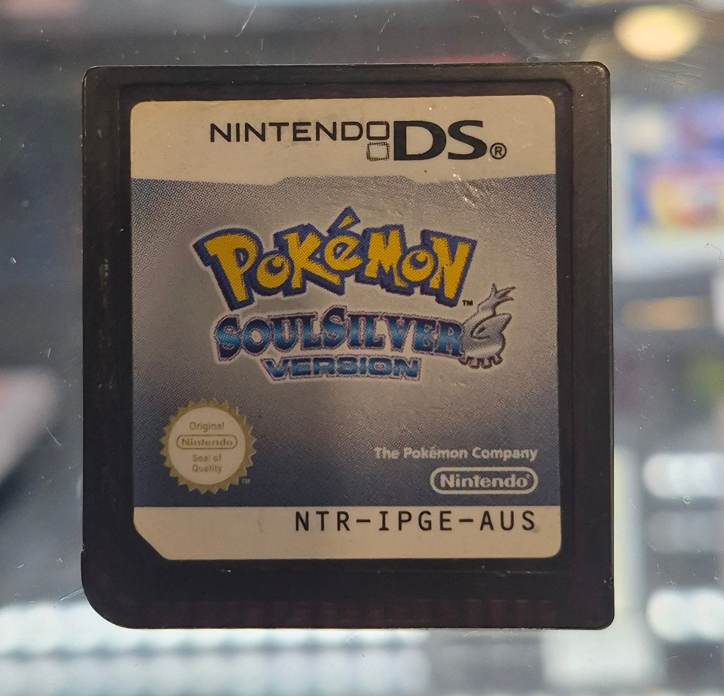 Nintendo DS POKEMON Soul Silver Version  AUS PAL Tested Cart Only