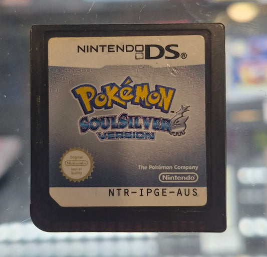 Nintendo DS POKEMON Soul Silver Version  AUS PAL Tested Cart Only