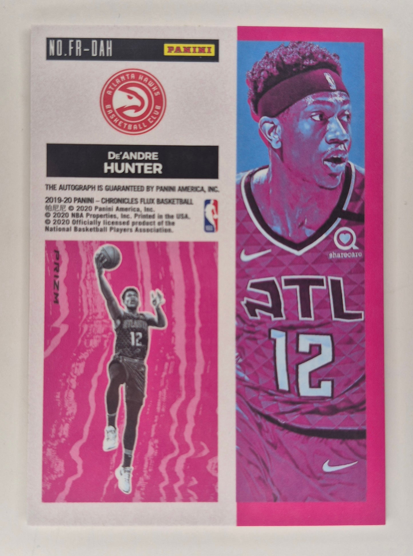 2019-20 Panini Chronicles - Flux Rookie Auto Red Deandre Hunter 🔥🔥