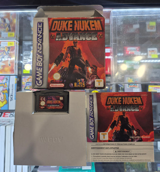 Duke Nukem Advance (Nintendo Game Boy Advance, 2002) - boxed w/ Manual # Tested EUR